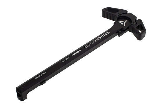 Radian Raptor AR-15 charging handle features extended ambidextrous latch